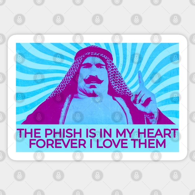 The Phish Is In My Heart Forever Sticker by CoolMomBiz